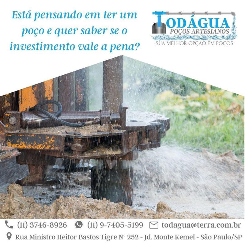 Está pensando em ter um poço e quer saber se o investimento vale a pena?